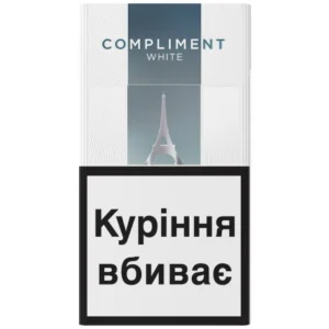 Цигарки Compliment White Super Slim, 20 шт.