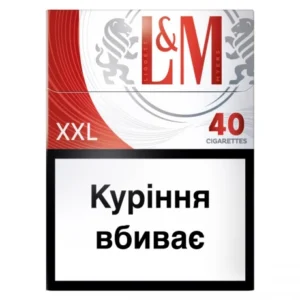 Цигарки L&M Red Label XXL 40