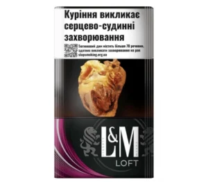 Цигарки L&M Loft Purple 20 шт