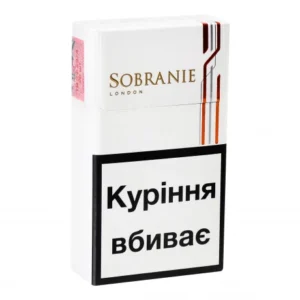 Цигарки Sobranie Refine White з фільтром 20 шт