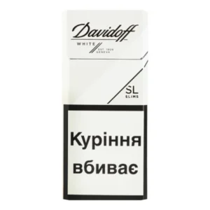 Цигарки Davidoff White Slims, 20 шт.