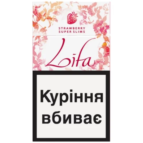 Цигарки Lifa Strawberry Super Slims, 20 шт.