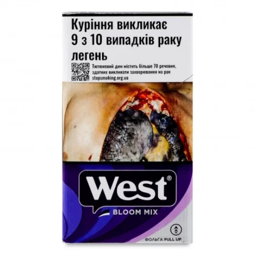 Цигарки West Bloom Mix з фільтром 20 шт