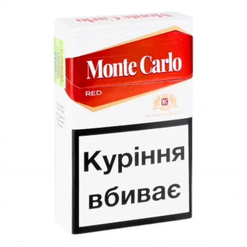 Цигарки Monte Carlo Red з фільтром 20 шт