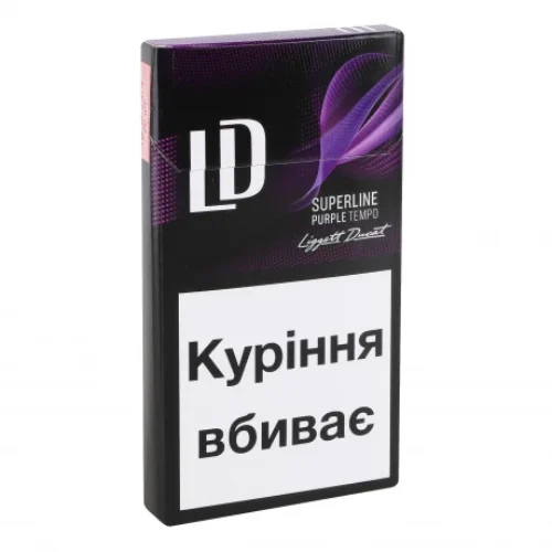 Цигарки LD Superline Purple Tempo з фільтром 20 шт